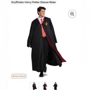 Adult Potter Gryffind Robe - Halloween Costume